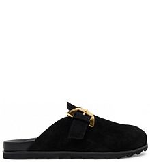 Klapki Coccinelle czarne damskie