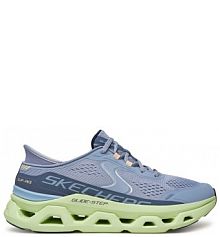 Sneakersy Skechers niebieskie damskie