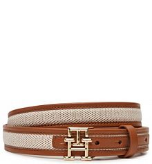 Pasek Tommy Hilfiger brązowy damski
