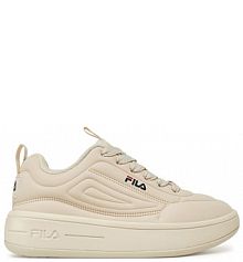 Sneakersy Fila beżowe damskie