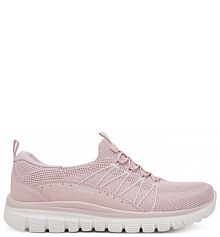 Sneakersy Skechers różowe damskie