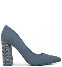 Czółenka DeeZee niebieskie