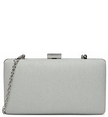 Torebka wieczorowa DeeZee srebrna