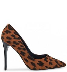 Szpilki DeeZee brązowe