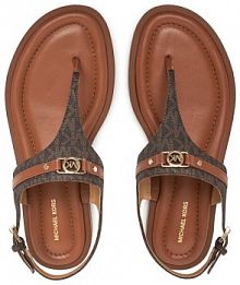 Sandały MICHAEL Michael Kors brązowe damskie