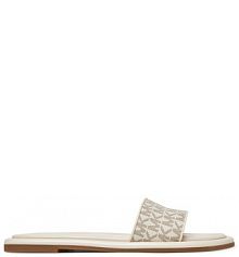 Klapki MICHAEL Michael Kors écru damskie