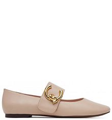 Baleriny Coccinelle beżowe