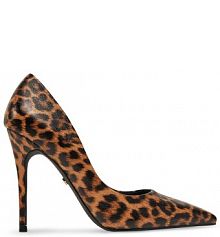 Szpilki DeeZee brązowe