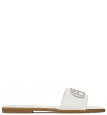 Klapki DeeZee białe damskie