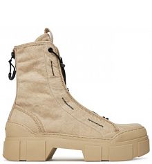 Botki Vic Matié beżowe damskie