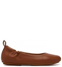 Baleriny FitFlop brązowe