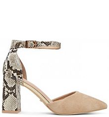 Czółenka DeeZee beżowe