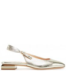 Sandały AGL złote damskie