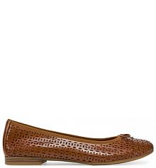 Baleriny Tamaris brązowe