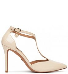 Szpilki Nine West beżowe