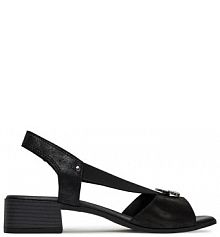 Sandały na obcasie Go Soft czarne