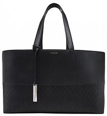 Torebka shopperka Calvin Klein czarna