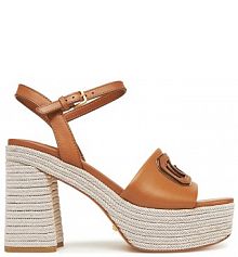 Espadryle Guess brązowe damskie