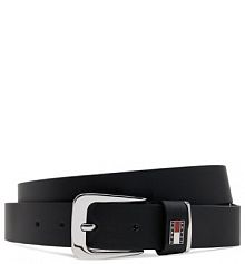 Pasek Tommy Jeans czarny damski