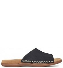 Klapki Gabor granatowe damskie