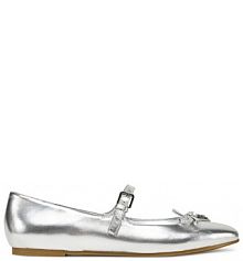 Baleriny Guess srebrne