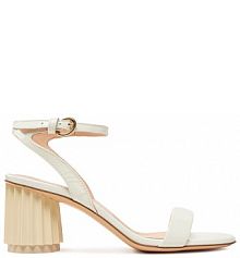 Sandały na obcasie AGL beżowe