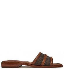 Klapki MICHAEL Michael Kors brązowe damskie