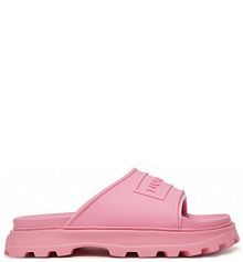 Klapki Hunter różowe damskie