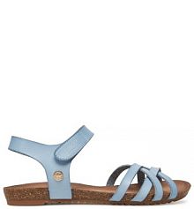 Sandały Mustang niebieskie damskie