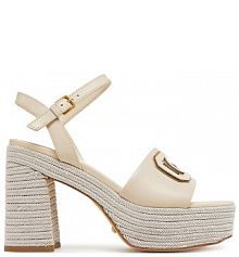 Espadryle Guess beżowe damskie