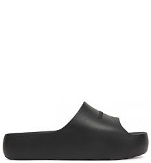 Klapki Tommy Jeans czarne damskie