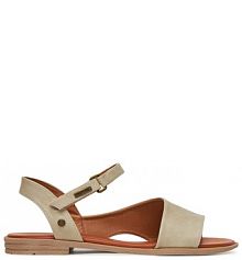 Sandały Mustang beżowe damskie