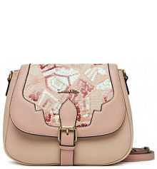 Torebka listonoszka Laura Vita różowa