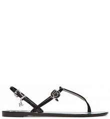 Sandały KARL LAGERFELD czarne damskie