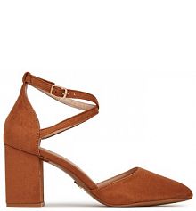 Czółenka DeeZee brązowe