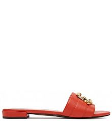 Klapki Coccinelle czerwone damskie