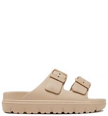 Klapki DeeZee beżowe damskie