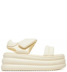 Sneakersy GOE kremowe damskie