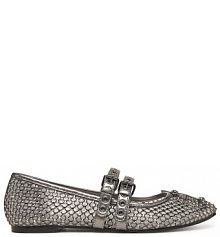 Baleriny Guess srebrne