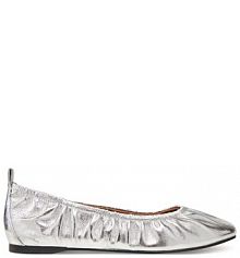Baleriny Tamaris srebrne