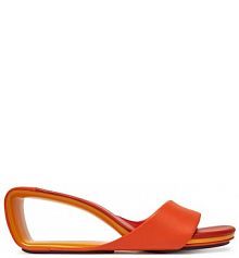 Klapki United Nude pomarańczowe damskie