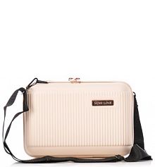 Walizka Semi Line écru