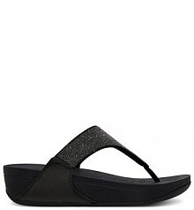 Japonki FitFlop czarne damskie