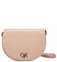 Torebka listonoszka Calvin Klein różowa