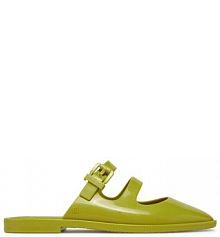 Klapki Melissa zielone damskie