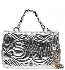 Torebka wieczorowa Steve Madden srebrna