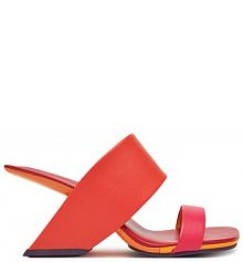 Klapki United Nude pomarańczowe damskie