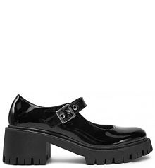 Półbuty na obcasie DeeZee czarne