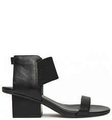 Sandały na obcasie United Nude czarne