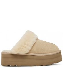 Kapcie DeeZee beżowe damskie